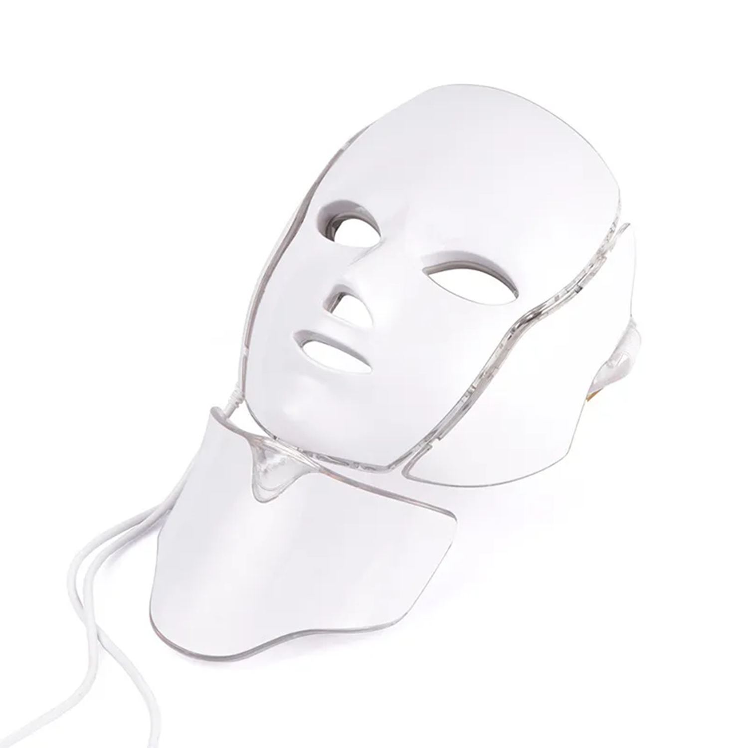 máscara facial led de colágeno