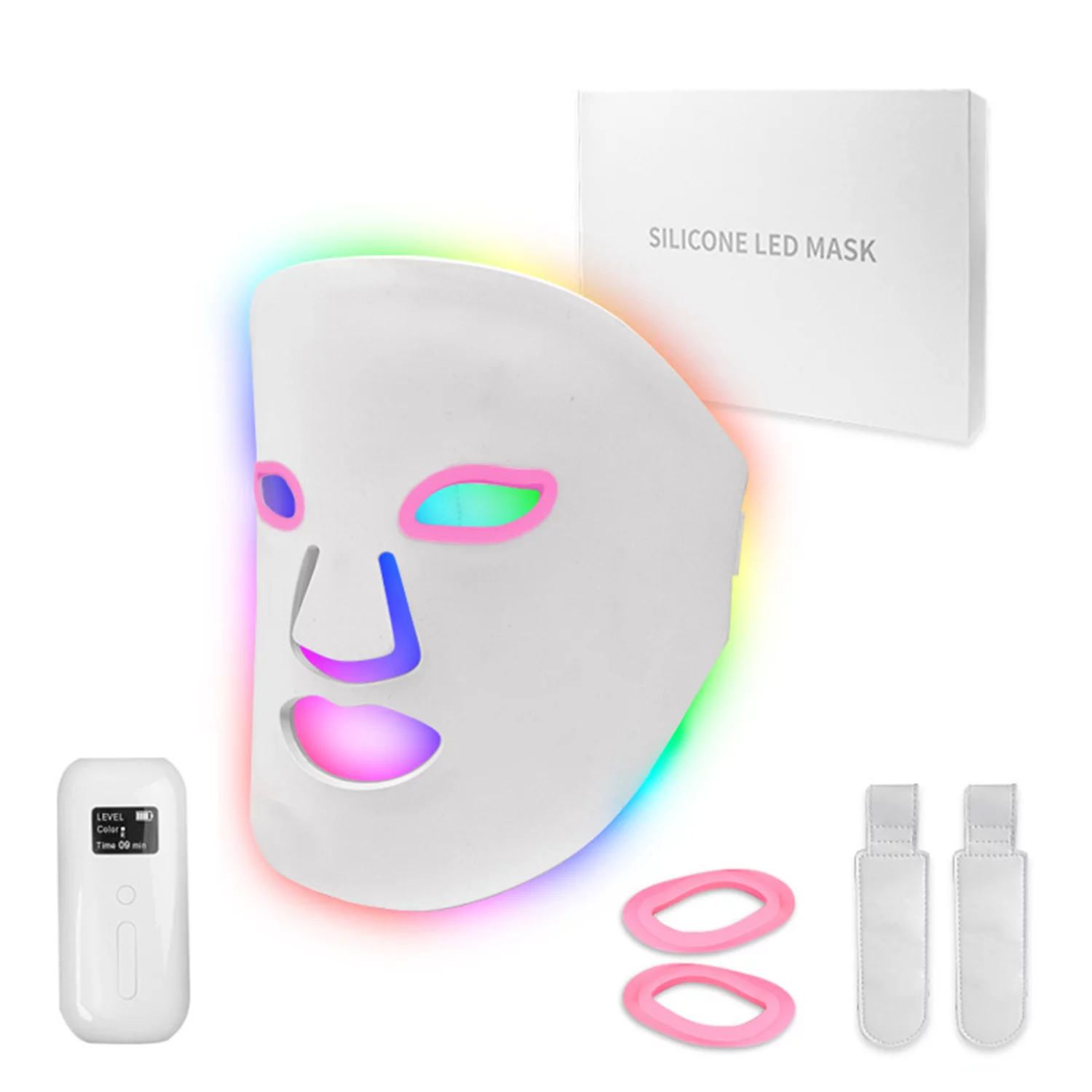 colorful led beauty mask