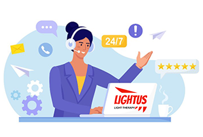 Lightus-Kundensupport