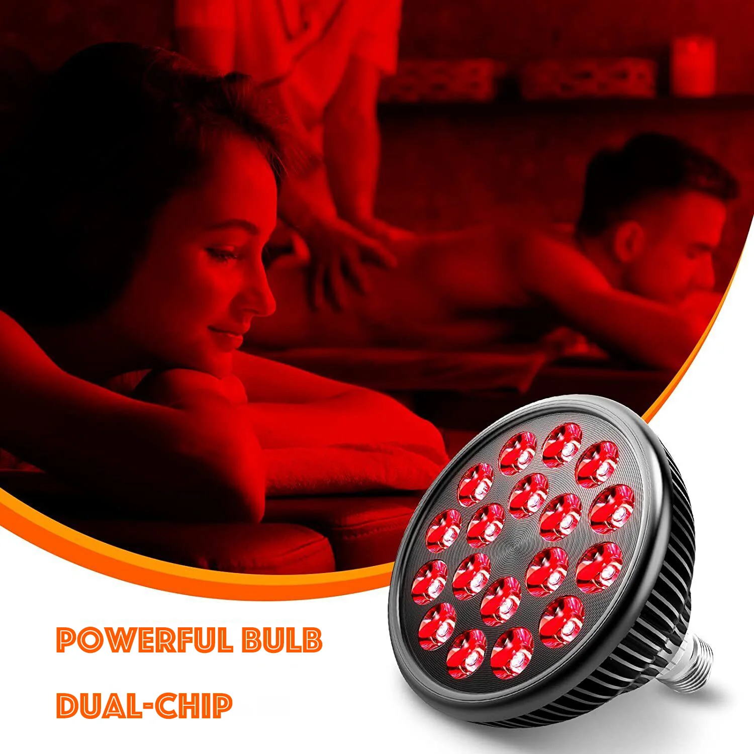 terapiya üçün qırmızı işıq lampaları