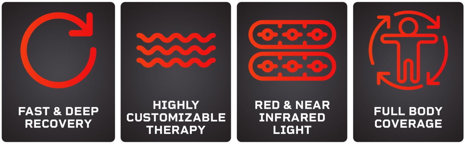 فوائد حزام العلاج بالضوء الأحمر