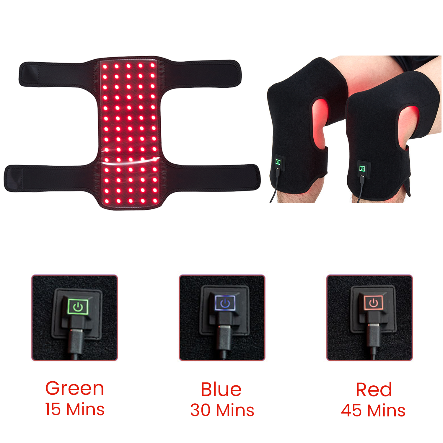 red light therapy belt for knee