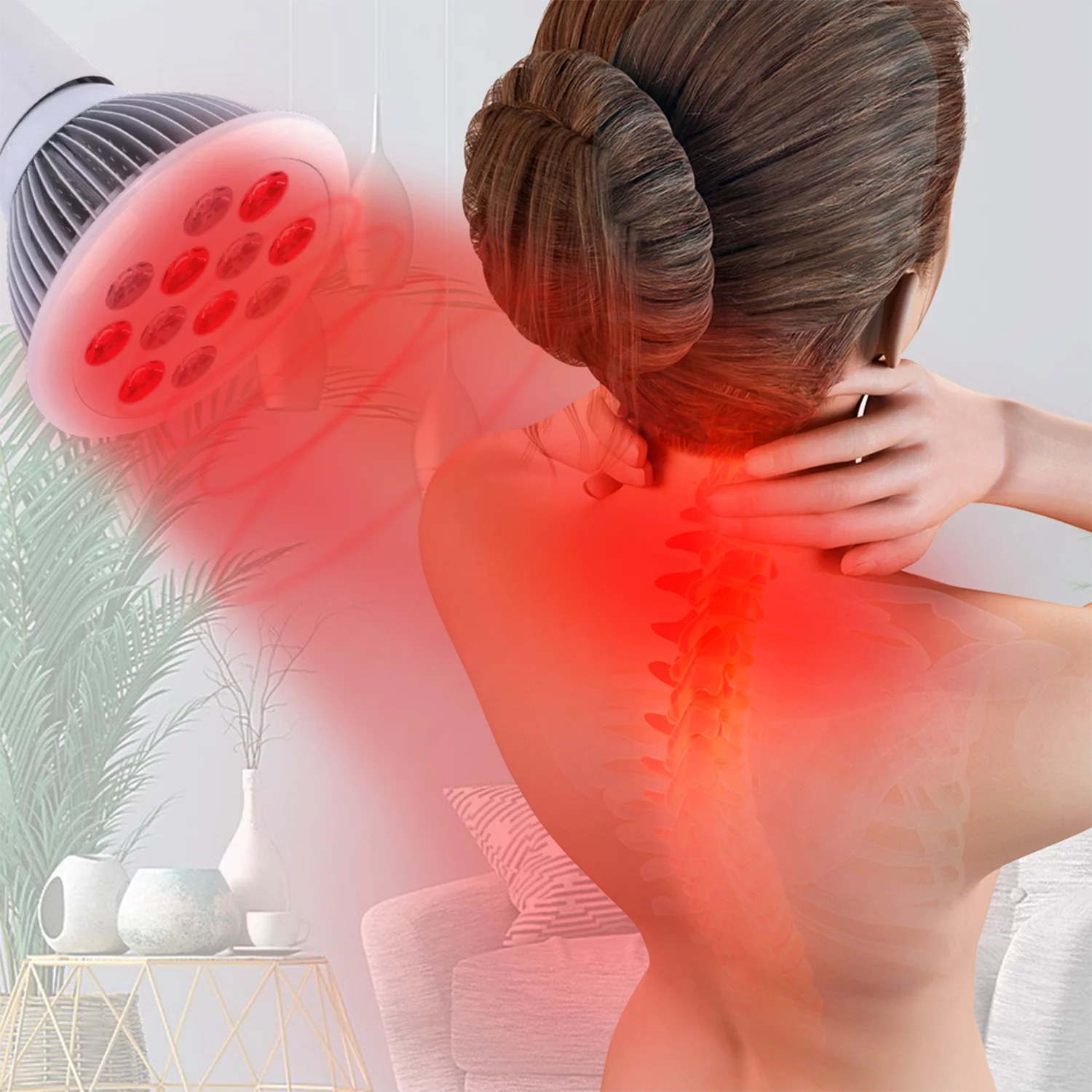 terapevtska žarnica z rdečo svetlobo