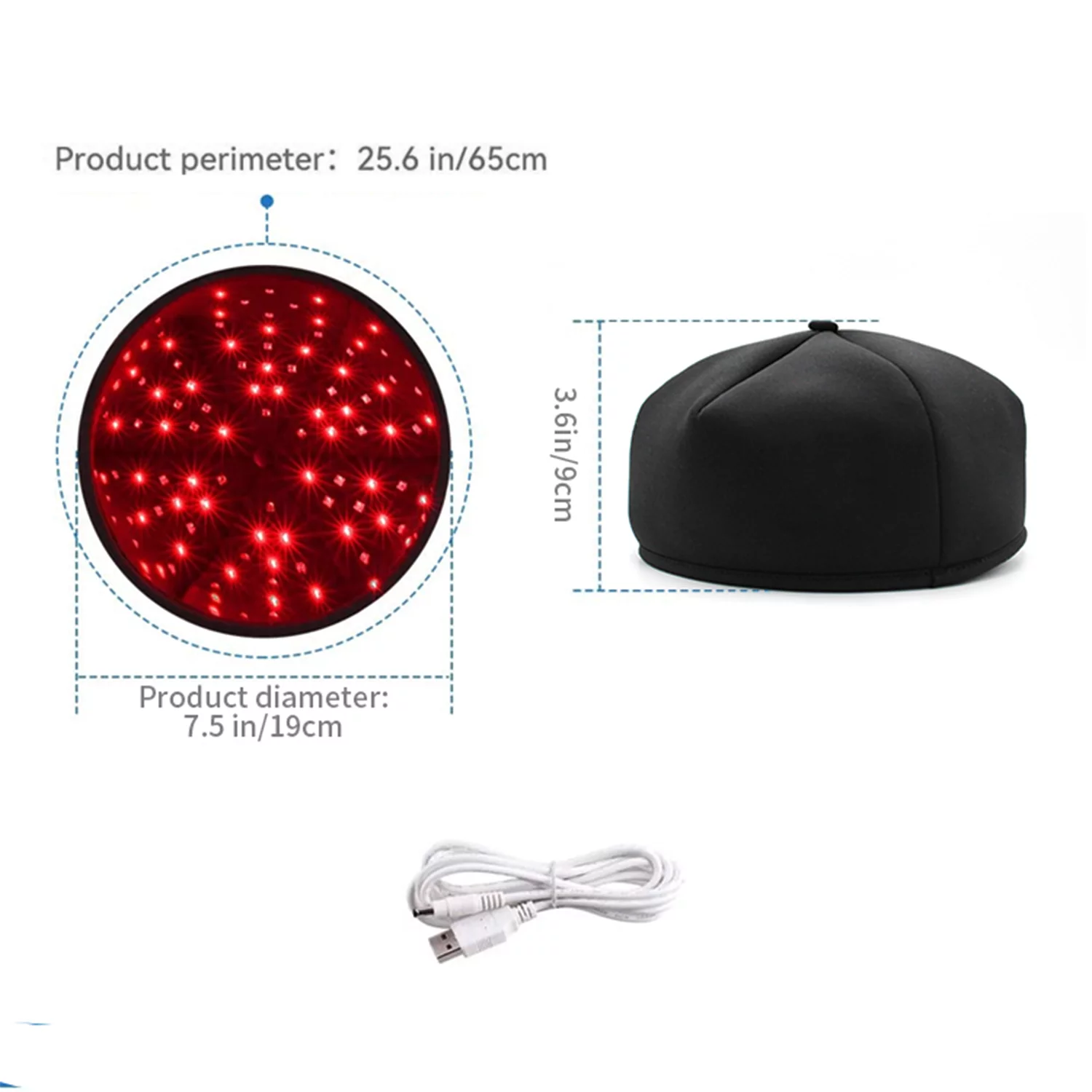 Rotlichttherapie für die Haare