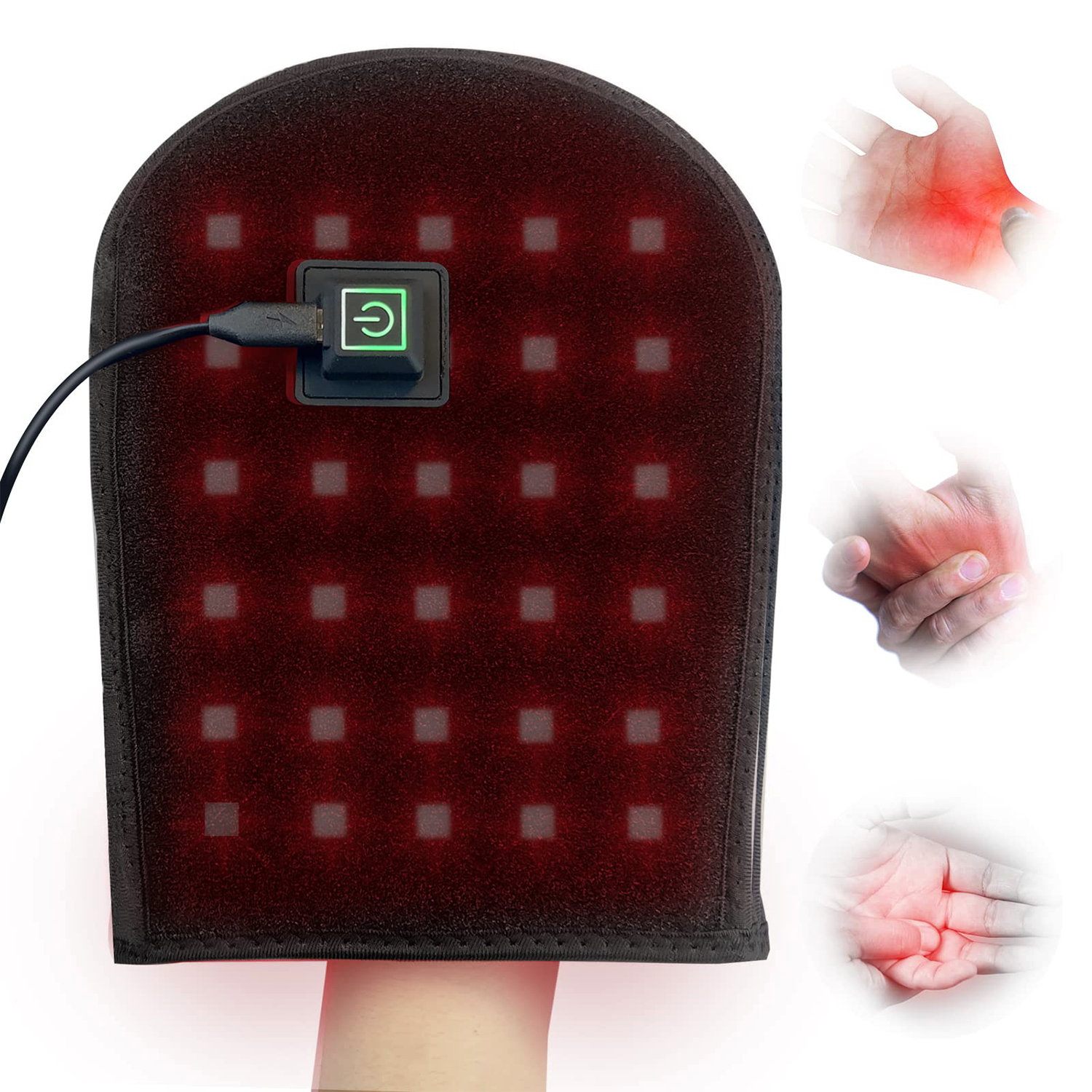 red light therapy gloves