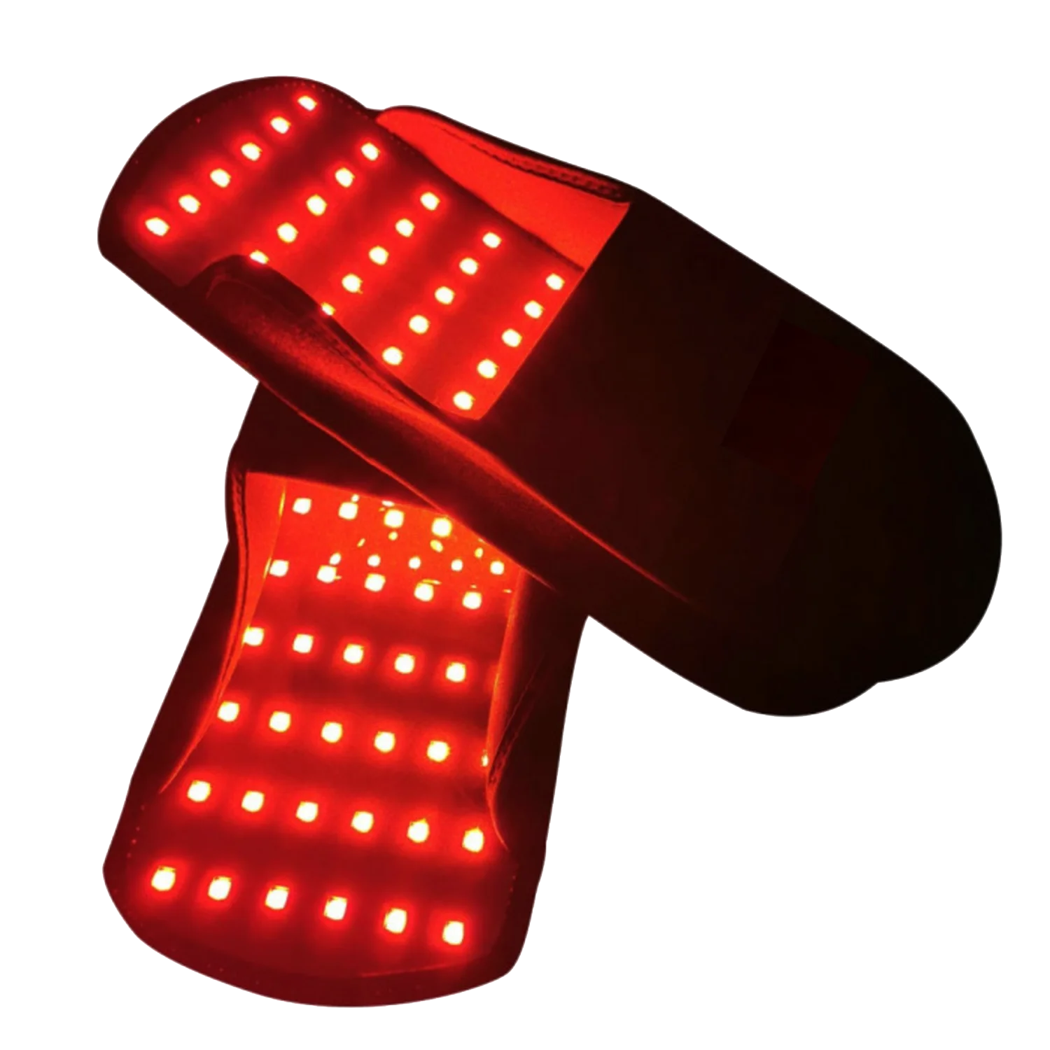 rode lichttherapie pantoffels