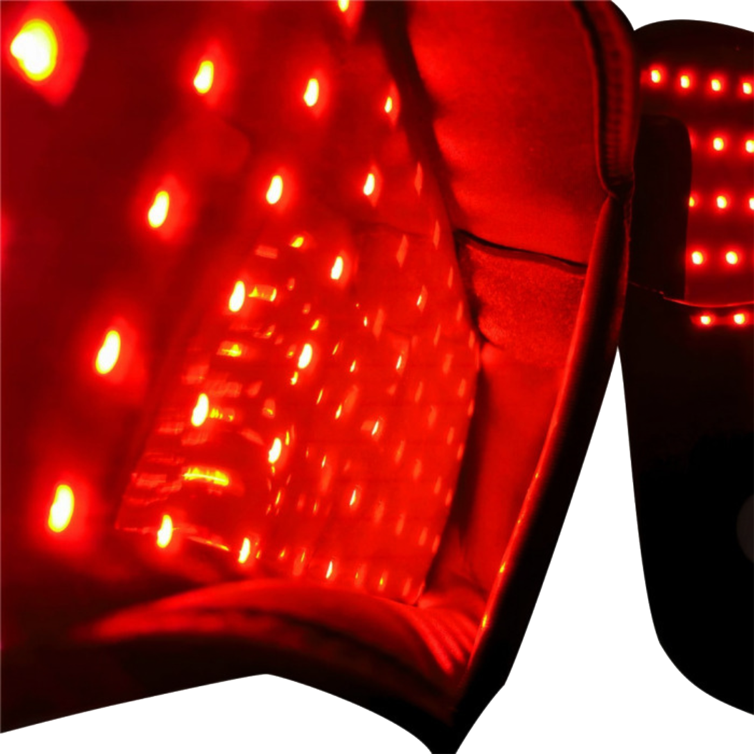 chinelo de terapia de luz vermelha