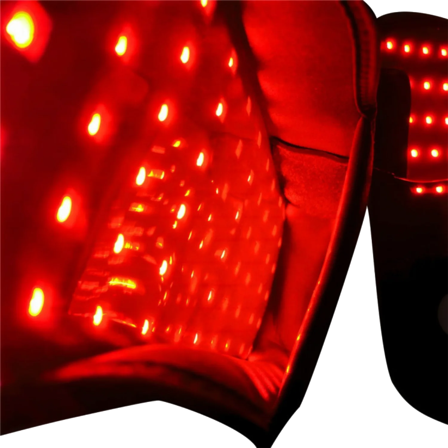 rode lichttherapie pantoffel