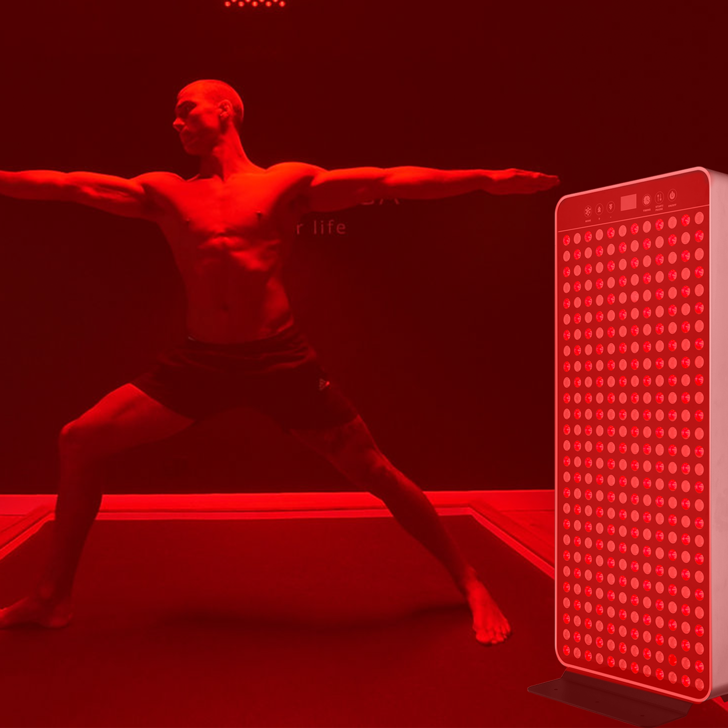 1500w red light therapy panel