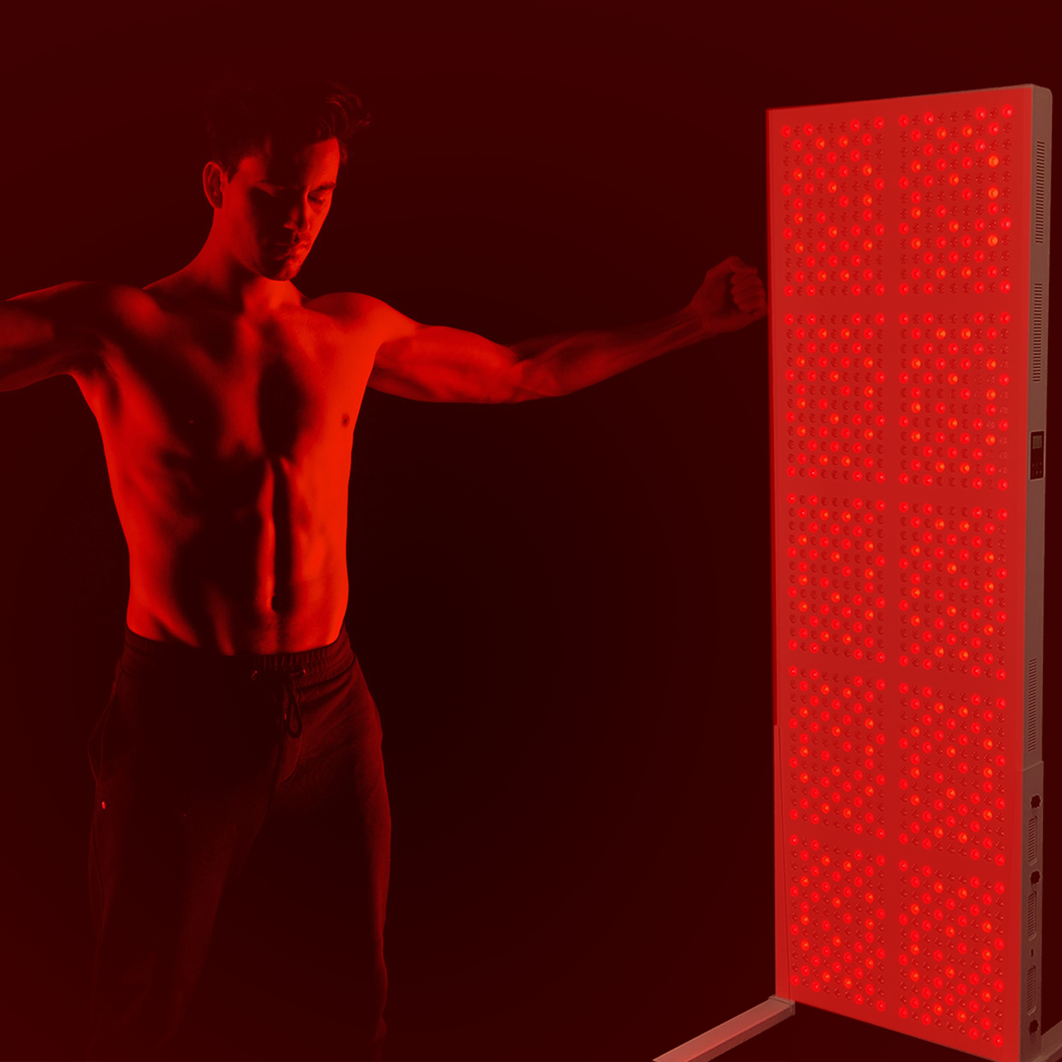 5000w full body red light therapy panel