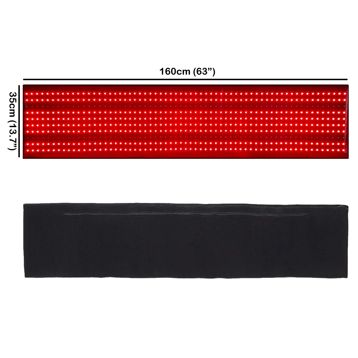 bantalan inframerah lampu merah