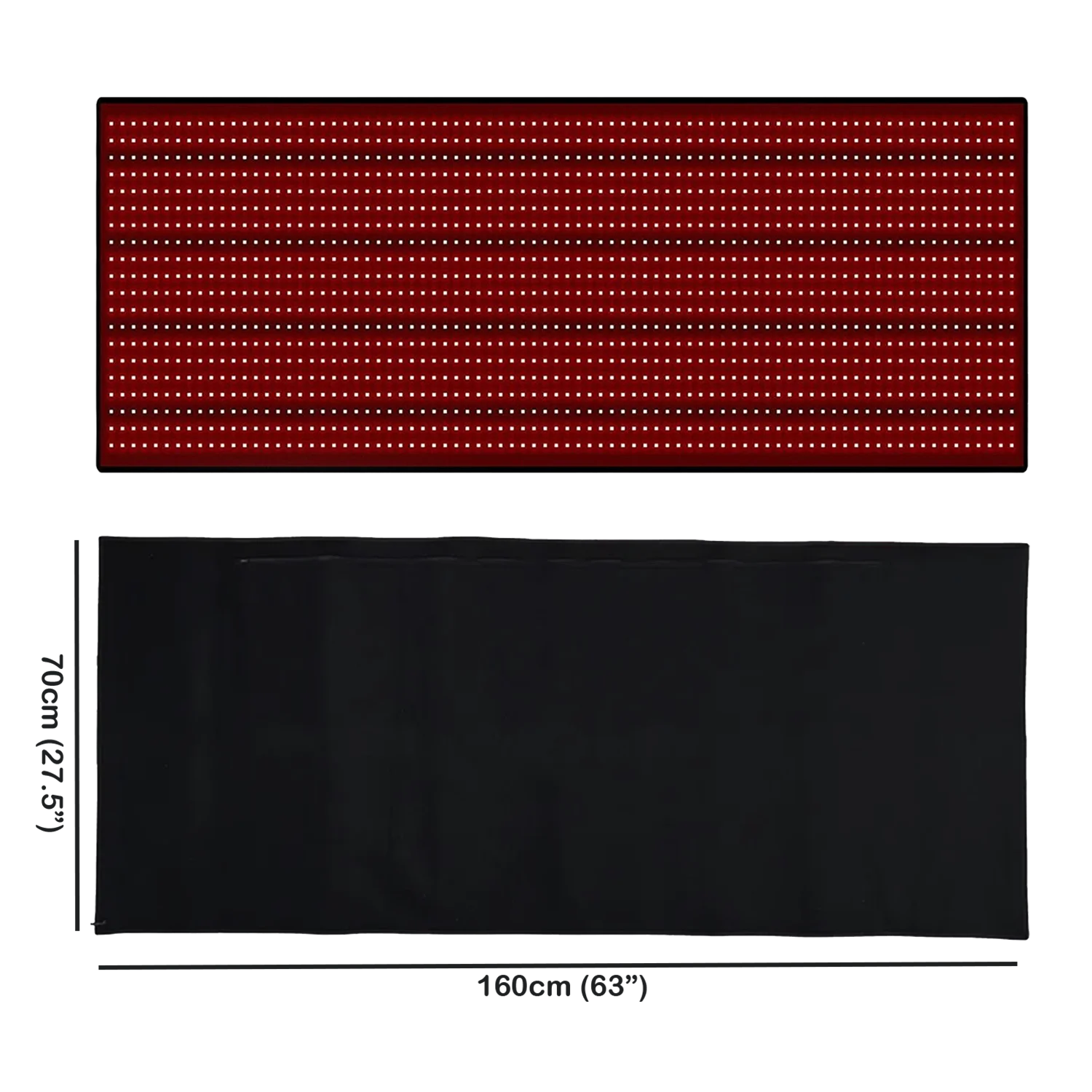 vyhřívací podložka pro terapii červeným světlem