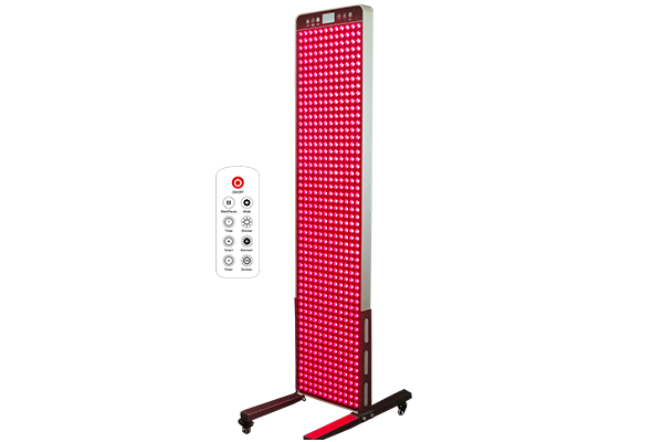 red light therapy panel at home
