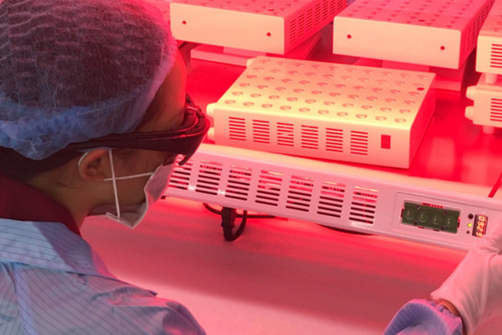 red light therapy solution